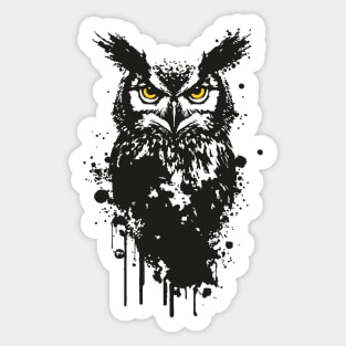 The Night Owl Sticker